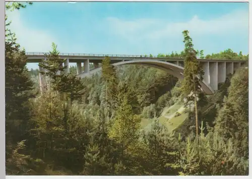 (99286) AK Hermsdorf, Teufelstalbrücke, 1975