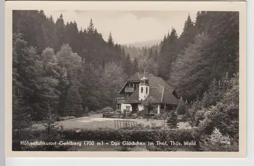 (97739) Foto AK Gehlberg, Thür. Wald, Glöckchen im Tal 1959