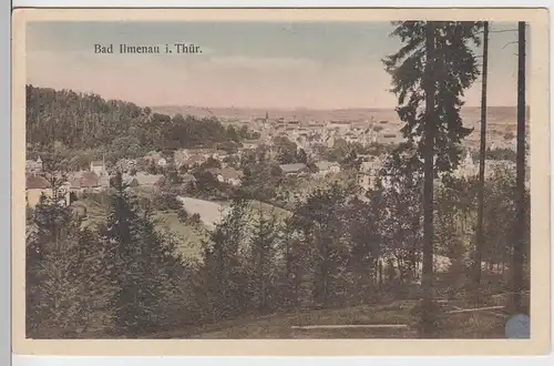 (97733) AK Ilmenau, Thüringen, Panorama, vor 1945