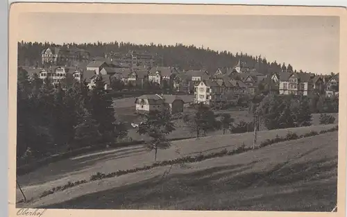 (96977) AK Oberhof, Gesamtansicht vor 1945