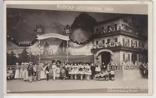 (96728) Foto AK Sonneberg, Thür., Spielzeugschau 1933