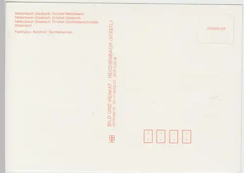 (96705) AK Mittleres Schwarzatal, Mehrbildkarte, 1989