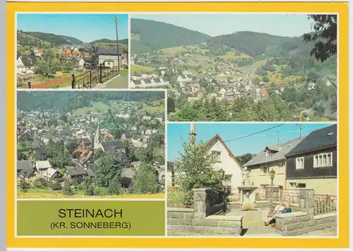 (96545) AK Steinach (Thür., Mehrbildkarte, 1983