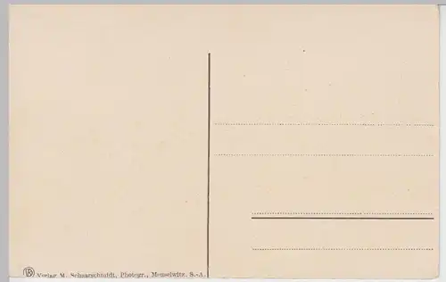 (94972) AK Gruß aus Monstab, Panorama mit Kirche, bis 1920