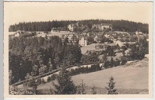 (94634) Foto AK Oberhof, Thür., Panorama, vor 1945