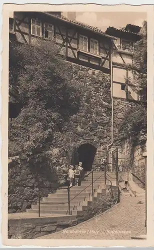 (93965) Foto AK Nordhausen, Kutteltreppe, 1940