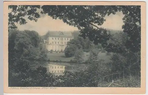 (93144) AK Friedrichroda, Schloss Reinhardsbrunn, vor 1945