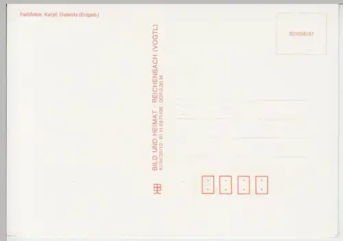 (92229) AK Bermbach b. Schmalkalden, Mehrbildkarte, 1987