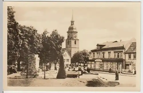 (9130) Foto AK Friedrichroda, Evang. Kirche, nach 1945