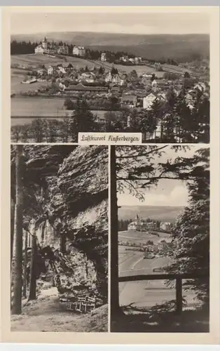 (9128) Foto AK Finsterbergen, Mehrbildkarte 1954