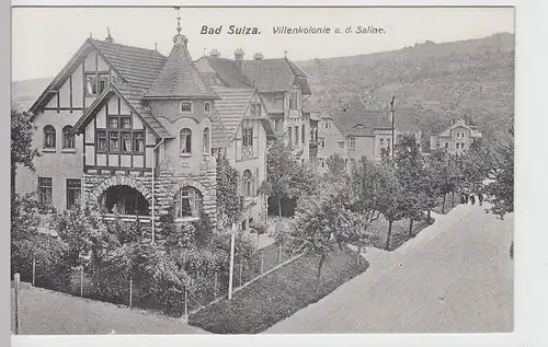 (91176) AK Bad Sulza, Villenkolonie an der Saline, vor 1945