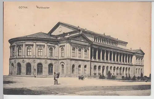 (91147) AK Gotha, Hoftheater, 1911