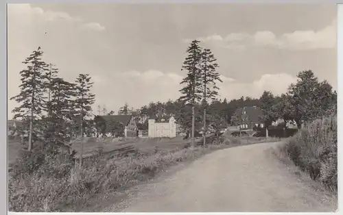 (91120) Foto AK Schmücke i. Thür. Wald, 1962