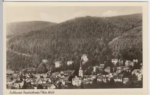 (9090) AK Friedrichroda, Panorama 1956