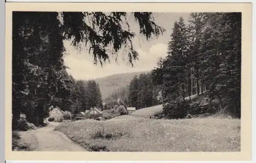 (8988) AK Friedrichroda, im Kühlen Tal 1953
