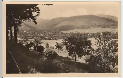 (8921) Foto AK Tabarz, Th. Wald, Panorama 1955