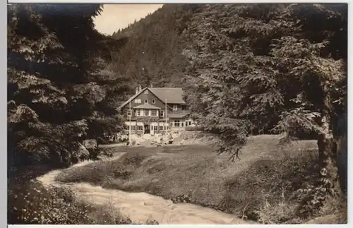 (8918) Foto AK Tabarz, Th. Wald, Massemühle 1956