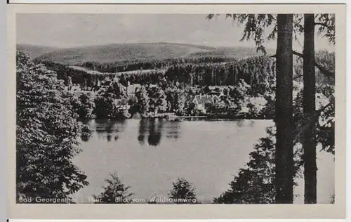 (8914) AK Georgenthal, Thür. Wald, Panorama 1957