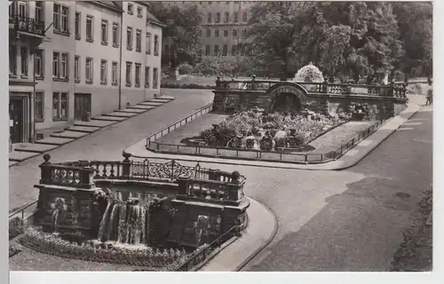 (89105) Foto AK Gotha, Wasserkunst am Schlossberg 1964