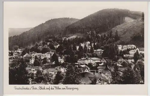 (89053) Foto AK Friedrichroda, Villen am Herzogweg, 1944