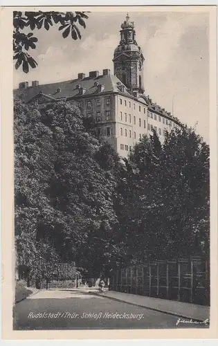 (88859) AK Rudolstadt, Schloss Heidecksburg, vor 1945