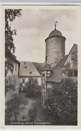 (88818) Foto AK Leutenberg, Schloss Friedensburg, vor 1945