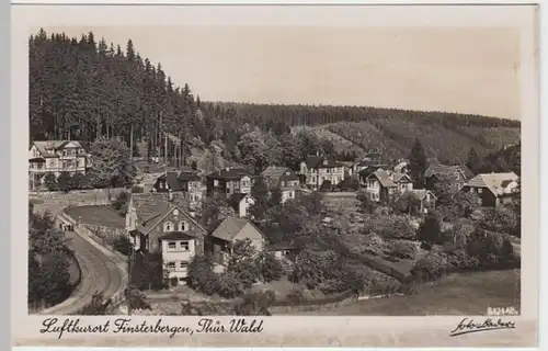 (8862) Foto AK Finsterbergen, Panorama 1954