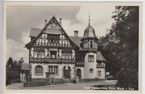 (88556) Foto AK Bad Liebenstein, Post 1957