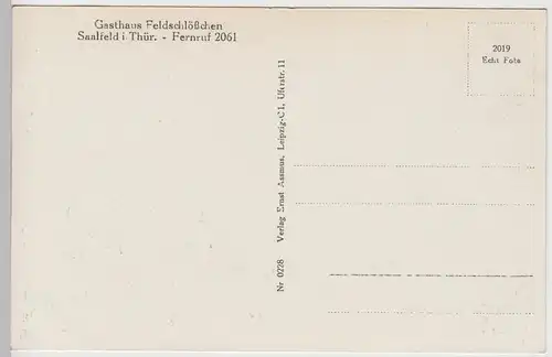 (88473) Foto AK Saalfeld, Feengrotten, Gralsburg i. Märchendom, vor 1945