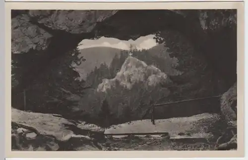 (8845) Foto AK Tabarz, Th. Wald, Aschenbergstein, Blick v. Torstein 1955