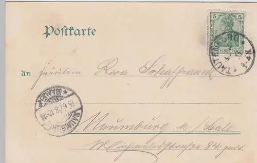 (88394) AK Tautenburg i.Th., Totale 1903