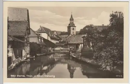 (8826) Foto AK Bad Berka, Klein-Venedig 1960