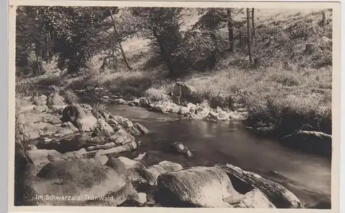 (87629) Foto AK Im Schwarzatal, Thür. Wald, vor 1945