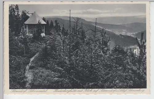 (87627) AK Sitzendorf, Schwarzatal, Hindenburghütte, vor 1945