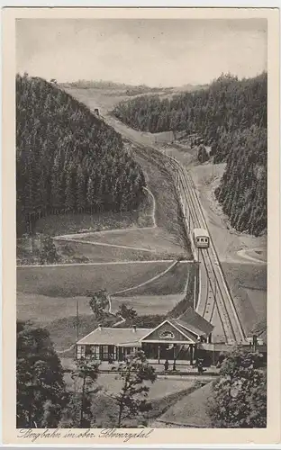 (87400) AK Bergbahn im Oberen Schwarzatal, Talstation 1929