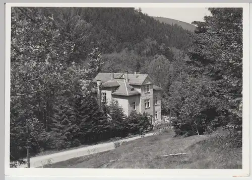 (86906) Foto AK Friedrichroda, Café Waldschlößchen 1982