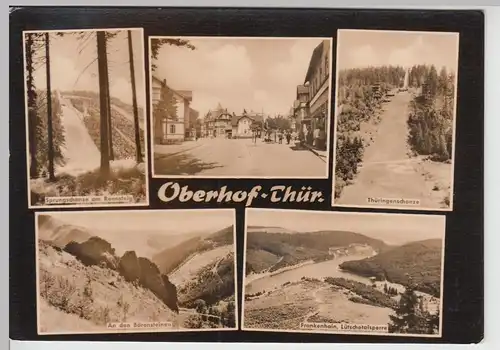 (86651) Foto AK Oberhof i. Thür., Mehrbildkarte 1965
