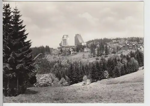 (86650) Foto AK Oberhof i. Thür., Ansicht mit Interhotel Panorama 1974