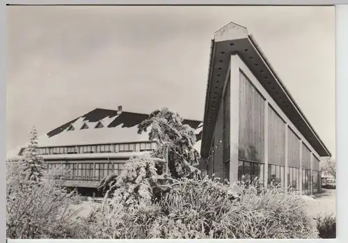 (86647) Foto AK Oberhof i. Thür., HO-Gaststätte Oberer Hof, 1972