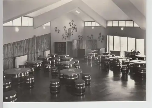(86644) Foto AK Oberhof i. Thür., HO-Gaststätte Oberer Hof, Inneres 1974