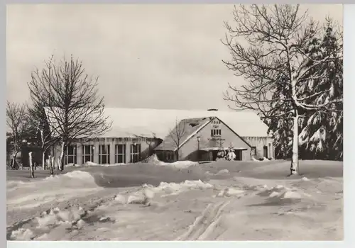 (86559) Foto AK Schmiedefeld am Rennsteig, FDGB-Kulturhaus 1970