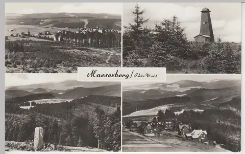 (86397) Foto AK Masserberg, Thür. Wald, Mehrbild 1967