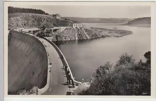 (85746) Foto AK Saaletalsperre, Bleilochtalsperre, vor 1945