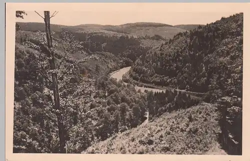 (85724) Foto AK Umgebung vom Stutenhaus, Blick ins Nahetal, nach 1945