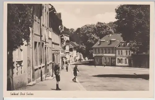 (85718) Foto AK Bad Sulza, Straßenansicht 1959