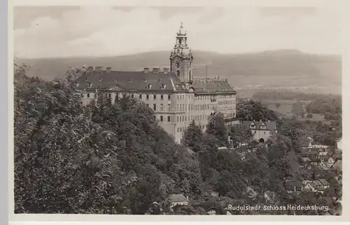 (84230) Foto AK Rudolstadt, Schloss Heidecksburg, vor 1945