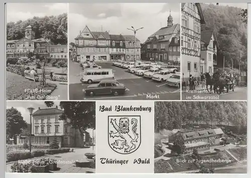 (83209) Foto AK Bad Blankenburg, Mehrbild, Kremserfahrt 1977