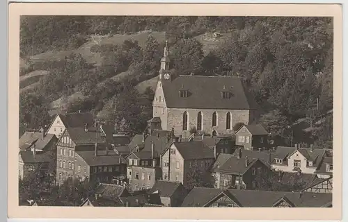 (82920) AK Ruhla, Trinitatiskirche, 1950