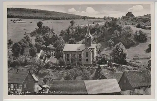 (81601) AK Pappenheim (Kleinschmalkalden), Gothaische Kirche, 1953