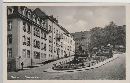 (80820) AK Gotha, Wasserkunst 1940er/50er